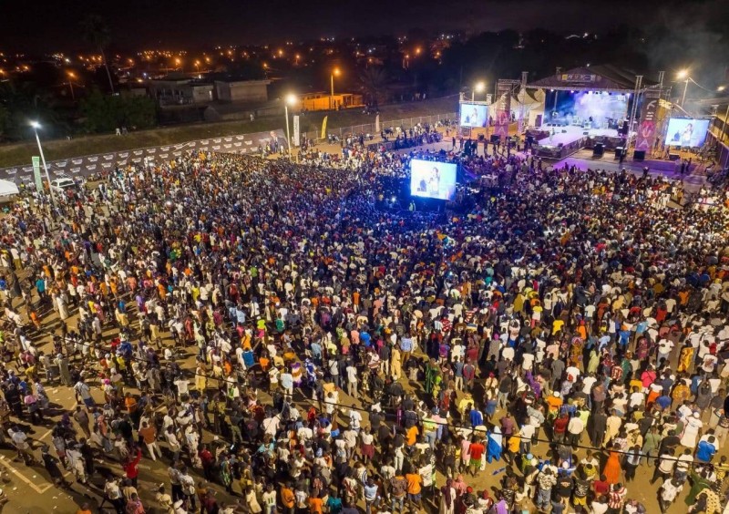 Concert à Abidjan